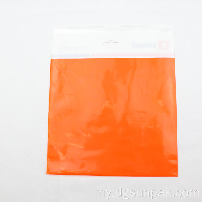 စိတ်ကြိုက်လိုဂိုပုံနှိပ်ခြင်းမိမိကိုယ်ကိုကော်ပလတ်စတစ်စက်ပစ္စည်းအိတ်